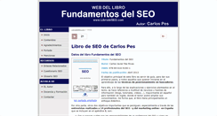 Desktop Screenshot of librodeseo.com